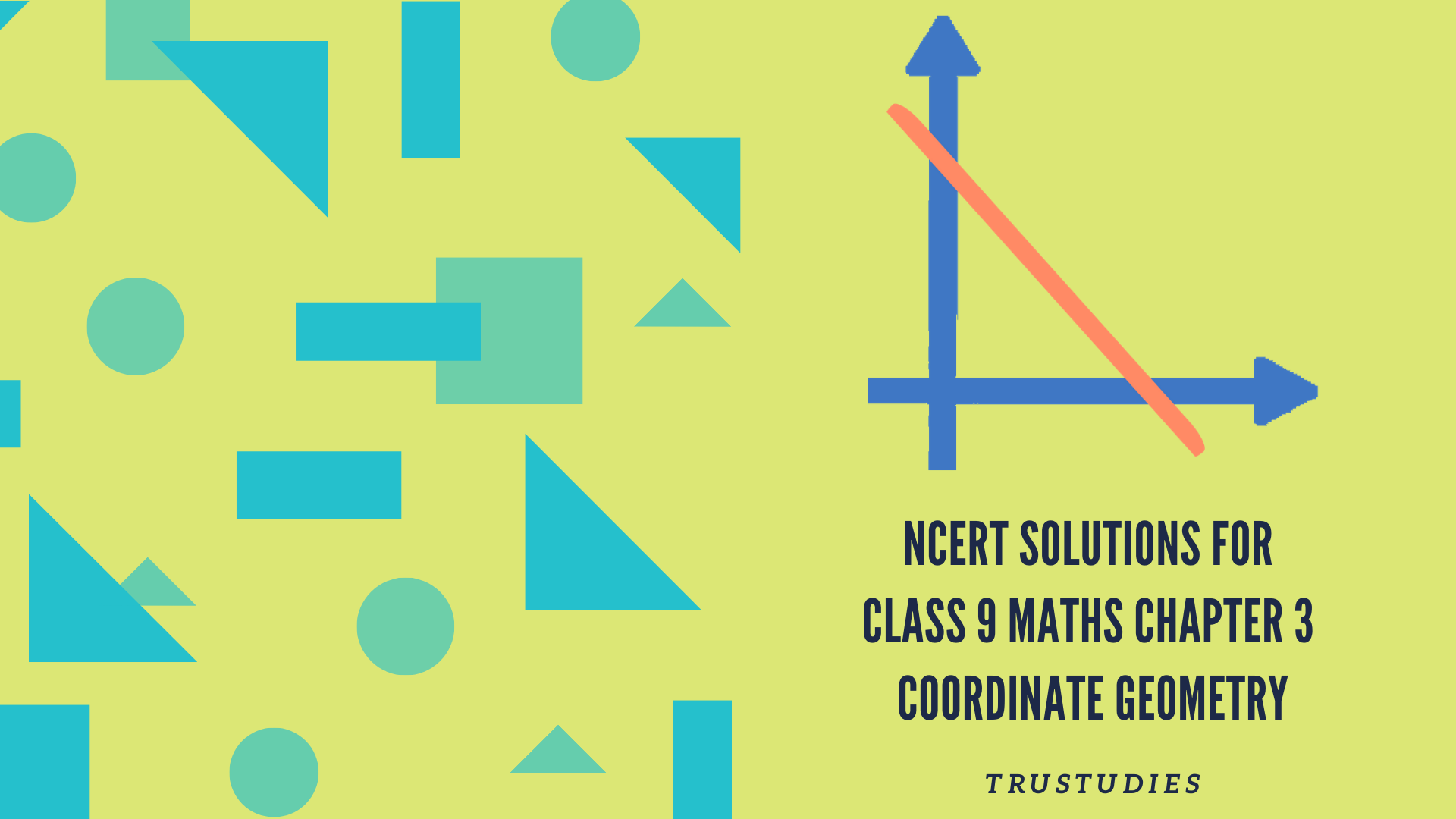 NCERT solutions for class 9 maths chapter 3 coordinate geometry banner image