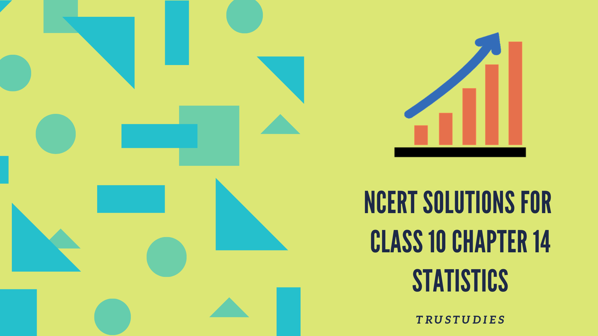 NCERT solutions for class 10 maths chapter 14 statistics banner image